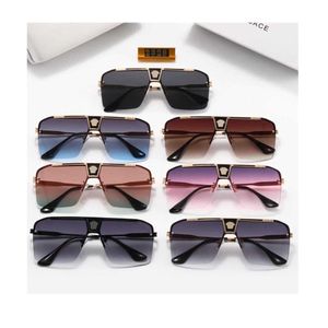 Designer Versage Sunglass voor damesherencyclus luxueuze mode sport polariseren zonnebril zomer nieuwe trend anti ultraviolet straatfoto -rijglazen