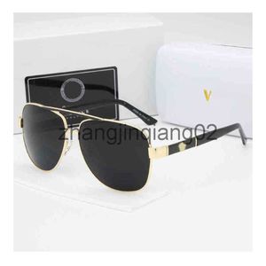 Designer Versage Lunettes de soleil Cycle Luxueux Mode Métal Tendance Coloré Enduit Hommes Et Femmes Vintage Baseball Sport Rétro Toad Été Medussa Lunettes De Soleil