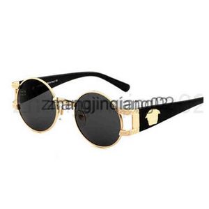 Diseñador Versage Gafas de sol Gafas Ciclo Lujoso Marcas de moda Mujer Hombre Amantes Conducción vintage Béisbol Deporte Ojo de gato Ronda Verano Medussa Gafas de sol