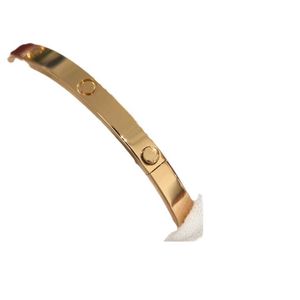 Designer veelzijdige goudhoge editie Carter smalle armband dames 18K roos non diamant zes tien bf51