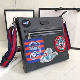 Designer-versies Messenger Bags Cross Body Heren Handtassen Werk Outdoor Vrije tijd Portemonnees Back Zip Pocket Bag