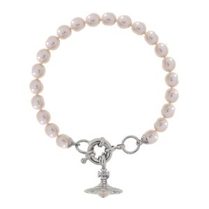 Créatrice Viviane Westwoods Vivienen version haute de l'impératrice douairière Vivienne Saturn bracelet de perles baroques tempérament de niche haut de gamme Ins589554