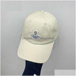 Designer Viviene Westwood Hat Caps Baseball avec haute qualité et élégance été langue de canard livraison directe Dhq6P