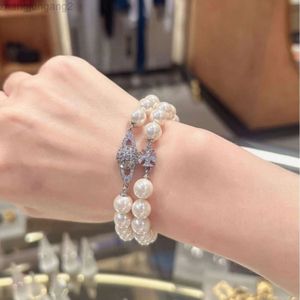 Designer Vivine Westwoods Viviennewestwood ANXi Impératrice Dowager Planet Bracelet magnétique en perles à double couches pour les femmes Luxury Luxury haut de gamme et accès élégant