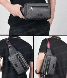 Designer taille tas bumbag gordel heren rugzak tote crossbody portemonnees messenger mannen handtas dames mode portemonnee fannypack back grid tassen goederen689