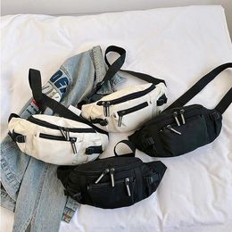 Bolso de cintura de diseñador Bolsos cruzados casuales para dama Multifunción para correr y andar en bicicleta Messenger Body Bag Paquetes de cintura deportivos de múltiples capas Monedero