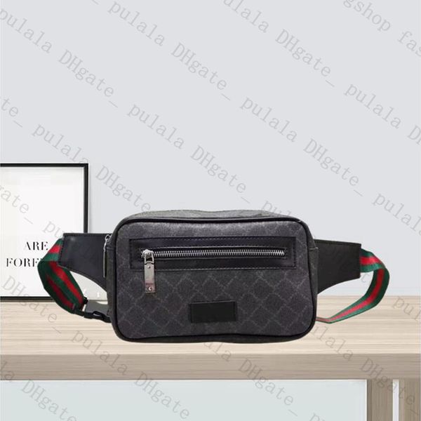 Sacs de taille de créateurs Luxurys Bumbag G Fashion Les sacs Fanny peuvent être portés par les garçons et les filles Ceinture Fanny Pack Unisexe Sac de poitrine bandoulière TAILLE 25 CM