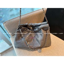 Sac de portefeuille de créateur 24c sac à ordures horizontal 22bag Chaneliy Coue Classic Shoping Sac Diamond Grid Chain Chain