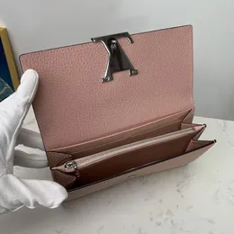 designer portemonnee zwarte dames lange portefeuilles luxe merkartikelen merkmode kaarthouder leer