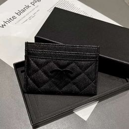 Cartera de diseñador Titular de la tarjeta Monedero para mujer Carteras de cuero de lujo Mini cuero real Titular de la tarjeta de crédito para mujer Llavero Titular de la tarjeta de crédito bolso