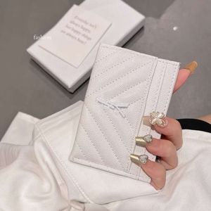 Designer portemonnees Kaarthouder Portemonnee dames luxe lederen portefeuilles Mini echt leer dames creditcardhouder Sleutelring Creditcardhouder