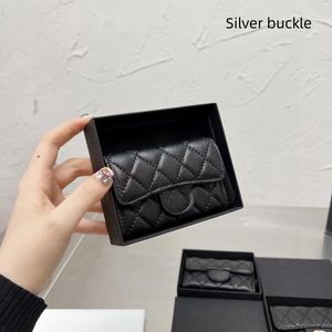 Designer Wallet Caviar CC Wallet Purse Dames Lederen portefeuilles Munt Purse Mini Skinny Black Card Top Zip Coin Pouch met ID Holder vrouwen korte portemonnee HDMBAGS2023