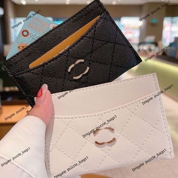 Sac de carte classique de créateur Nouvelle mode Fode simple Small Money Clip Business Credit Soft High Apparence double faces