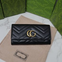 Designer Wallet embrayage dame long portefeuille designer sac à main portefeuilles à glissière porte-carte porte-monnaie porte-carte