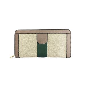 Portefeuille de styliste pour femmes et hommes, porte-monnaie de marque, fermeture éclair, longue pochette, porte-carte, sac pour dames, couleur noire, livraison directe