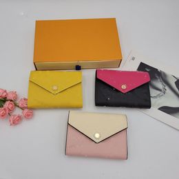 portefeuille de designer mode luxueuse zéro portefeuille corium mini sac paquet de carte de crédit sac à main en cuir pour femme de qualité supérieure objets quotidiens portefeuilles petits portefeuilles pour femmes