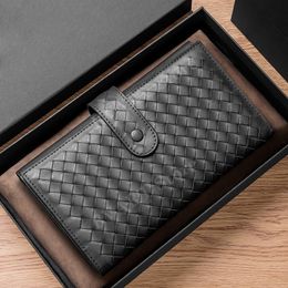 Designer Wallet Luxury Brand Creditcardtas 30 Kaart Slot Top Leather Fashion Mobile Telefoontas Multifunctionele opbergtas Zwart 2023 Nieuw