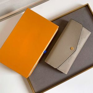Designer portemonnee voor mannen en vrouwen Designer tas kaarthouder Luxe lederen mode portemonnee creditcard mezzanine 60668 met originele doos