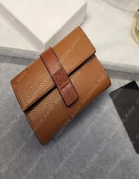 Designer Wallet Trifold Wallets Leather Loe Bag Envelop Handtas Wallets Long Women Card Holder Coin Pouch Designers Purse Grained8006901