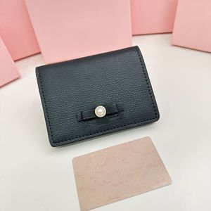 Cartera de diseñador Carteras Diseñadores Moda para mujeres Mini bolso con caja Bolsa de polvo Flip-Top Diseño Cremalleras Bolsas de cuero genuino Mano Mujeres Lujos Monedero Titular de la tarjeta