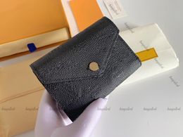 Designer Wallet Womne Woman Purse Luxury tassen munt portemonnee dames korte portemonnee mini dames portemonnee mannen portemonnees doos lady kaarthouder portemonnee dames handtas bloem met doos stofzak