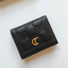 Portefeuilles de concepteurs support de carte de crédit marmont titulaire de monnaie de monnaie sac à main mini-sacs sacs de haute qualité en cuir authentique intérieur zipper de poche porte-carte portefeuille portefeuille portefeuille