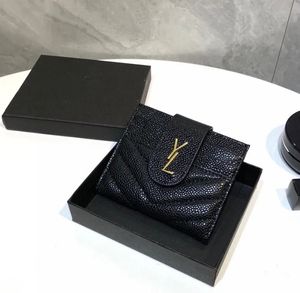 Designer Wallets For Women Luxury Card Holders Pocket Turnet Portemonnee Gold Letters Lederen vaste tas Tas Travel Bureaus Outdoor Toes 2023