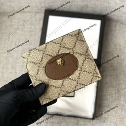 Wallets de diseñador Monedas cortas para hombres Bolso de cuero de alta gama Bolso de cuero con impresión múltiple Fashion Classic Fashion de 2 plantas de gran capacidad Bolsa de billetera pequeña