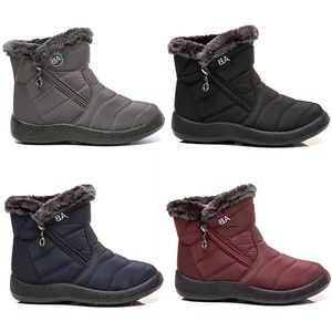 designer warme dames snowboots katoenen damesschoenen zwart blauw grijs zwart wit winter enkellaarsjes dames outdoor sneakers trainers