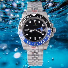 Watch de concepteur 2813 Mouvement automatique Mécanique sous-marin saphir imperméable Glass Sport Montre Luxury Mens Watch de haute qualité en acier inoxydable