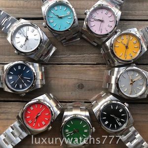 Designer Watch 41mm Mens Automatic 36mm Womens Watch Sports Mechanical Core Watchs Toutes les montres-bracelets en acier inoxydable