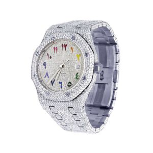 Designer horloge best verkopende topkwaliteit op fabrieksprijs def lab gekweekte diamant ijs uit horloge