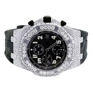Designer horloge directe topkwaliteit Moissanite op fabrieksprijs def lab Gegroeide diamant ijskoud horloge