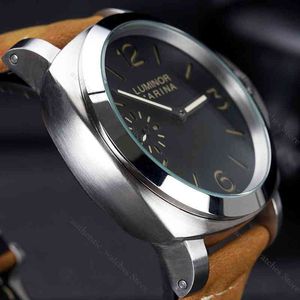 Designer Watch Factory Best Edition lederen band automatisch heren waterdicht Clockpaner horloge O2kp