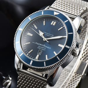 Montre de créateur pour hommes Datejust Super Ocean Watch Montre-bracelet à quartz à trois aiguilles pour hommes avec boîtier en acier allié et montre-bracelet avec fonction calendrier