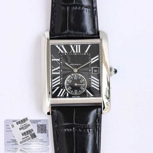 designer horloge voor heren tank automatische horloges witte wijzerplaat datum UNXL mechanisch uurwerk van hoge kwaliteit uhr montre carter luxe met doos