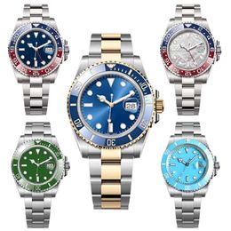 Designer Watch Gmtity Submarine Watches for Men Mouvement automatique Mouvement pour hommes de haute qualité Gold-Wristwatch sans date 64DU #