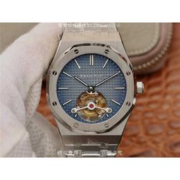 Designer Watch Luxe automatisch mechanisch horloges De R8 Tourbillon 26510 RO 41 mm Man Manual voor filmbeweging polshorloge