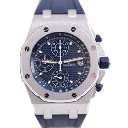 Designer Watch Luxury Automatic Mechanical Watches Pigeaut 26238st Blue Disc Chronograph Mens Swiss Famous Mouvement Clock Mouvement de bracelet