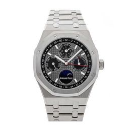 Designer Watch Luxury Automatic Mechanical Montres Perpetual Calendar Men Auto 26609TI.OO.1220TI.01 Mouvement, montre