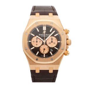 Designer Watch Luxury Automatic Mechanical Montres Chrono Gold Auto Mens Strap 26331or.OO.D821CR.01 Mouvement