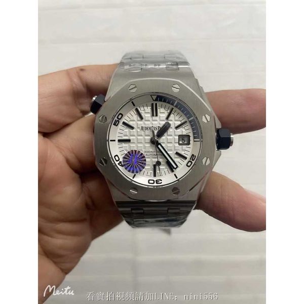 Designer Watch Luxury Automatic Mechanical Watches Film International 15710 Steel Belt Diving Men Movement Wristwatch