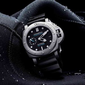 Designerhorloge Luxe horloges voor heren Mechanisch polshorloge Duikserie met rubberen band Heren Wnhs