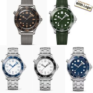 herenhorloge voor heren designer horloges hoge kwaliteit montre montres mouvement horloges dames seamaster Diver300 mechanisch automatisch lichtgevend 904L staal 42 mm