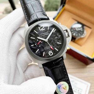 Montre de créateur pour hommes, acier fin 316, bracelet en cuir de veau, preuve minérale, Mirrorpaner Ddx4