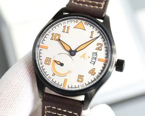 designer horloge heren pilotenhorloges 5A mechanisch uurwerk van hoge kwaliteit uhren 41 mm herenhorloge chronograaf datum polshorloge Super-LumiNova montre W5CU