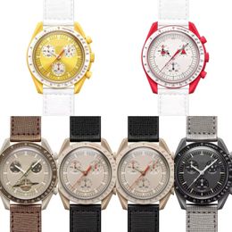 Designer horloge herenhorloge voor dames maanbeweging 40 mm designer luxe polshorloges voor zakelijke, casual, indooractiviteiten of dagelijks gebruik