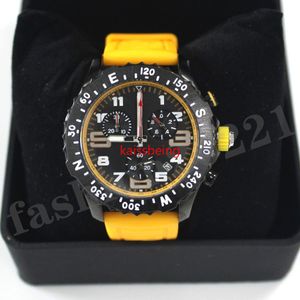 Designer horloge montre herenhorloges Endurance Pro Avenger chronograaf 44 mm quartz horloges hoge kwaliteit meerdere kleuren rubberen band herenhorloges glazen horloges