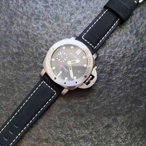 Designer uurwerk Volautomatische mechanische heren grote wijzerplaat waterdichte saffierspiegel Studentpaner horloge Shr6
