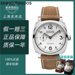 Watch Designer Paneraisiss Watch Mécanique Panahai Pam00655 Cadran trois aiguilles transparentes pour hommes 42 mm